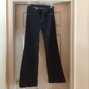 Armani Exchange....Wide Leg...dark blue jeans